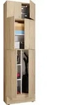 Holz Besenschrank Putzschrank Lona Sa