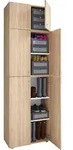 Schuhschrank Kleiderschrank Lona 5f A