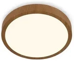 Brilo - Led Deckenlampe Deckenleuchte Aufbaulampe Warmwei&szlig; Holzoptik 24w &Oslash;38cm Ner