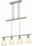 Lampenwelt - Pendelleuchte 'simeon' Aus Glas F&uuml;r Wohnzimmer & Esszimmer Von Lindby