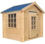 Kinderspielhaus Aus Holz -spielhaus Im Freien F&uuml;r Kinder (ohne Boden) -...