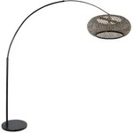 Steinhauer - Stehlampe - Sparkled Light - Schwarz - Bambus Metall