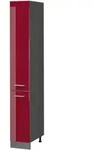 Vicco - Apothekerschrank R-line, Bordeaux Hochglanz, 30 Cm