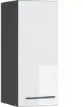 K&uuml;chenschr&auml;nke Fame-line, Wei&szlig; Hochglanz, 30 Cm Vicco