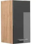 Vicco - H&auml;ngeschrank R-line, Anthrazit Hochglanz, 30 Cm