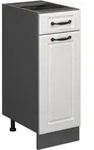 Vicco - K&uuml;chenunterschrank R-line, Wei&szlig; Landhaus, 30 Cm Ohne Arbeitsplatte