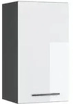 Vicco - K&uuml;chenschr&auml;nke Fame-line, Wei&szlig; Hochglanz, 40 Cm