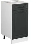 Vicco - K&uuml;chenunterschrank R-line, Anthrazit Landhaus, 40 Cm Ohne Arbeitsplatte