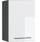Vicco - K&uuml;chenschr&auml;nke Fame-line, Wei&szlig; Hochglanz, 50 Cm
