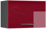 Vicco - K&uuml;chenschr&auml;nke Fame-line, Bordeaux Hochglanz, 60 Cm Flach