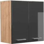 Vicco - H&auml;ngeschrank R-line, Anthrazit Hochglanz, 60 Cm