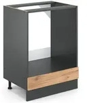 Herdumbauschrank R-line, Goldkraft Eiche, 60 Cm Ohne Arbeitsplatte, Vicco