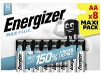 Energizer - Max Plus Mignon (AA)-Batterie Alkali-Mangan 1.5 v 8 St.