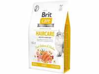 Brit Care Cat Grain-Free Haircare – Trockenfutter für Katzen – 2 kg
