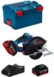 Bosch Gkm 18v-50 Akku Metall Handkreiss&auml;ge 18 V 136 Mm 06016b8002 + 2x Akku 5 Ah