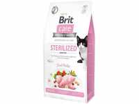 Brit Care Grain Free Sterilised Sensitive – Trockenfutter für Katzen – 7 kg