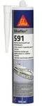 Flex-591 Marine-hybrid-dichtstoffkleber - Schwarz - 300ml - Sika