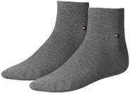 2 Paar TOMMY HILFIGER Herren Quarter Socken Gr. 39 - 46 Business Sneaker Socken