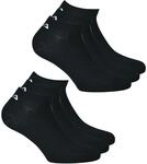 6 Paar Fila Unisex Invisible Sneakersocken Socken F9100