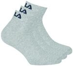3 Paar Fila Unisex Training Sneakersocken Quarter Socken F9300