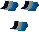 9 Paar Puma Sneaker Invisible Socken Gr. 35 - 49 Unisex f&uuml;r Damen Herren