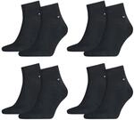 8 Paar TOMMY HILFIGER Quarter Socken Gr. 39 - 46 Herren Business Sneaker Socken
