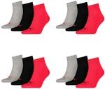 12 Paar Puma Unisex Quarter Socken Sneaker Gr. 35 - 49 f&uuml;r Damen Herren