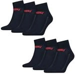 6 Paar Levis 168SF Mid Cut Unisex Socken Sneakersocken Str&uuml;mpfe 903051001