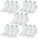 15 Paar Puma Quarter Socken mit Frottee-Sohle Gr. 35 - 46 Unisex Cushioned Kurzs...