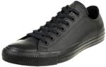 Converse C Taylor All Star OX Chuck Sneaker Leder mono schwarz 135253C