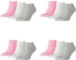 12 Paar Puma Sneaker Invisible Socken Gr. 35 - 49 Unisex f&uuml;r Damen Herren