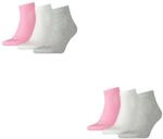 6 Paar Puma Unisex Quarter Socken Sneaker Gr. 35 - 49 f&uuml;r Damen Herren F&uuml;&szlig;linge