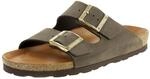 Rohde Alba Pantolette Damen Hausschuhe Sandale Leder 565014 mocca
