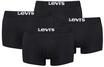 Levi's Solid Basic Herren Boxershorts Unterw&auml;sche aus Bio-Baumwolle im 4er Pack