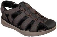 Skechers Men's USA Street Wear RELONE HENTON Sandalen Men Braun