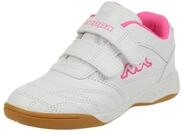 Kappa Indoor KICKOFF Kinder Hallenschuhe weiss/pink 260509K