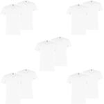 10 er Pack Puma Basic V Neck T-Shirt Men Herren Unterhemd V-Ausschnitt