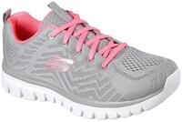 Skechers Sport Womens GRACEFUL GET CONNECTED Sneakers Women Grau