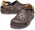 Crocs Classic All Terrain Clog Roomy Fit Unisex Sandale Hausschuh 206340 Braun
