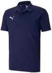 PUMA Herren teamGOAL 23 Casuals Polo Hemd T-Shirt 656579 Dunkelblau