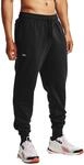 Under Armour Rival Fleece Jogger Herren Fitness Hose Sporthose 1357128 001 schwa...