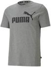 PUMA Herren Essentials No.1 Logo Tee T-Shirt 586666 Grau