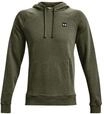 Under Armour Rival Fleece Hoodie Herren Sweatshirt 1357092 390 gr&uuml;n