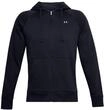 Under Armour Rival Fleece Hoodie Full Zip Herren Sweatjacke 1357111 schwarz
