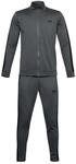 Under Armour Herren Knit Track Suit Trainingsanzug Jogginganzug 1357139 012 grau