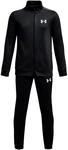 Under Armour Kids Knit Track Suit Trainingsanzug Jogginganzug 1363290 Schwarz 