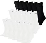 18 Paar Puma Socken Cush Crew Sportsocken Tennis Socken Unisex