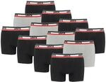 12er Pack Herren Levis SPRTSWR LOGO BOXER BRIEF Boxershorts Unterw&auml;sche Pants 