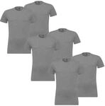 6er Pack Levis Solid Crew T-Shirt Men Herren Unterhemd Rundhals Stretch Cotton