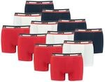 12er Pack Herren Levis SPRTSWR LOGO BOXER BRIEF Boxershorts Unterw&auml;sche Pants 
